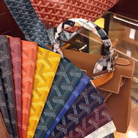 goyard artois celebrities|goyard hand paint colors.